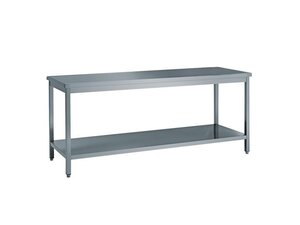 KBS Arbeitstisch, ohne Aufkantung, Vollverschwei�te Ausf�hrung, BTH 1000 x 600 x 850 mm