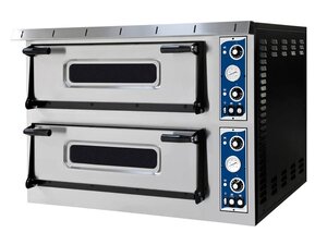 Prismafood Pizzaofen Classic66, 2 Backkammern,...