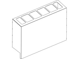 KBS Kaminverl�ngerung, 400 mm, passend f�r Fritteusen
