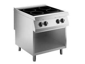 KBS Elektro-Glaskeramikherd, 4 Kochstellen, � 280 mm, 16...