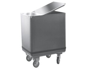 KBS Mehlwagen, auf R�dern, mit Klappdeckel, mit...