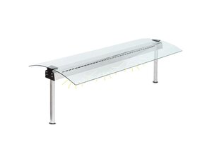 KBS Glasaufbau Hustenschutz mit beidseitiger Beleuchtung...