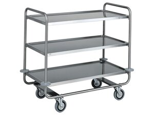 Schwerlast-Servierwagen, Traglast je Boden 150 kg, zur...