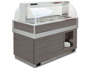 Salatbar Frutiger 4 K, 4x GN 1/1, mit...