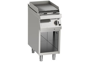 KBS Gas-Lavasteingrill mit V-Rost, 10 kW, 1 Heizzone,...