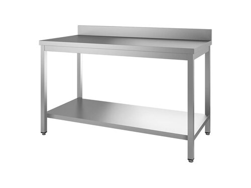 vaiotec TOPLINE 600 Arbeitstisch, Grundboden, mit Aufkantung, BTH 1500 x 600 x 850 mm