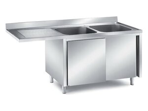 Edelstahl Sp�lzentrum PREMIUM, 2 Becken rechts,...