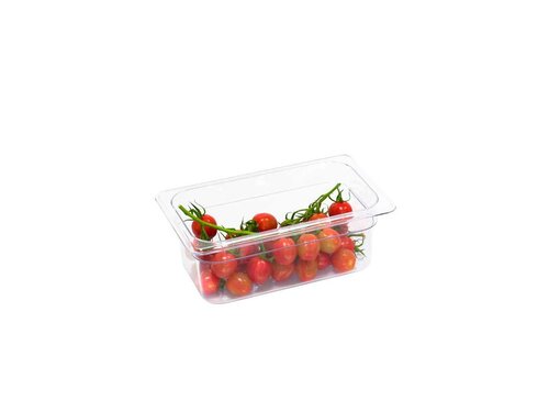 Stalgast STANDARD Gastronormbeh�lter GN 1/4, Tiefe 100 mm, Polycarbonat transparent