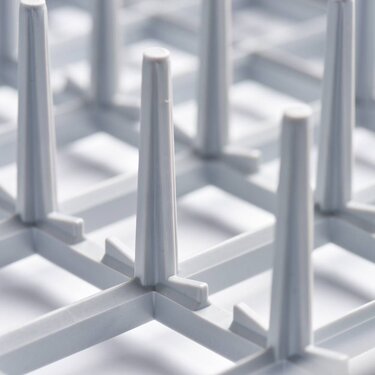 Tellerkorb 400 x 400 mm, stapelbar