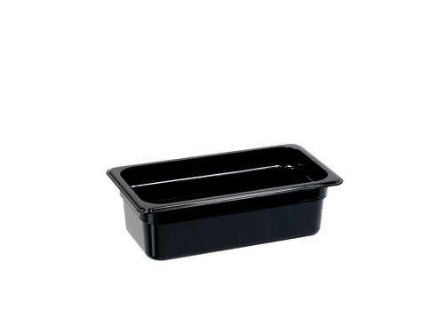 Stalgast STANDARD Gastronormbehlter GN 1/3 Tiefe 150 mm, Polycarbonat Schwarz