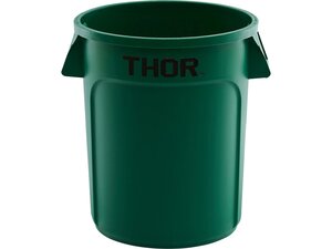 M�lleimer 75 Liter gr�n, aus widerstandsf�higem Kunststoff