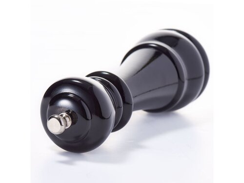 Salz- und Pfefferm�hle, Modell K�nig, schwarz, mit Keramik-Mahlwerk