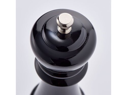 Salz- und Pfefferm�hle, Modell K�nig, schwarz, mit Keramik-Mahlwerk