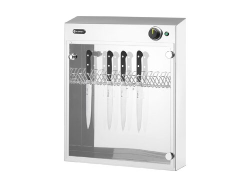 HENDI UV-Sterilisator f�r 14 Messer, Integrierter Timer