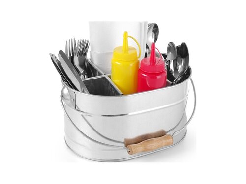 HENDI Tisch-Caddy, Tragegriff aus Holz