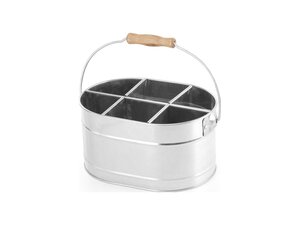 HENDI Tisch-Caddy, Tragegriff aus Holz