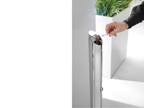 Hendi Standaschenbecher, BTH 170 x 170 x 920 mm