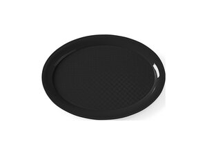 HENDI Fast-Food-Tablett oval, mit niedrigem Rand,...