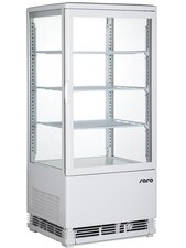 Saro Khlvitrine SC 80, 78 Liter, wei, 3 Roste,...