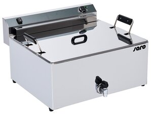 Saro Patisserie Fritteuse PF 16, Edelstahl, 16 Liter, BTH...