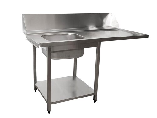 Saro Zulauftisch Sp�lmaschine links, Aufkantung, 1...