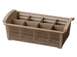 Besteckkcher, 8 Fcher, fr Durchschub-Splmaschine, 50...