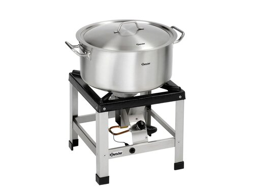 Bartscher Kochtopf 25L mit Deckel, aus Edelstahl, � 330 mm, H�he 275 mm