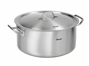 Bartscher Kochtopf 25L mit Deckel, aus Edelstahl, � 330...
