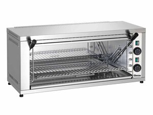 Bartscher 600-2Z Salamander, 2 Heizzonen, 4,4 kW, BTH 880...