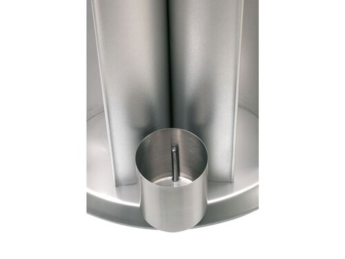 Tassenwärmer für 48 Tassen mit max. Ø 90 mm, Aluminium, Ø 360 x H 415 mm