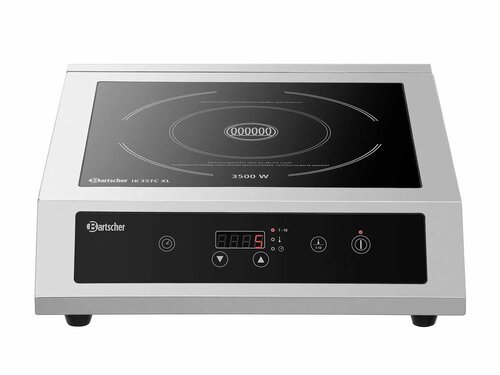 Bartscher IK 35TC XL Induktionskocher, 1 Kochstelle,  300 mm, 3,5 kW, Tischmodell, BTH 440 x 540 x 125 mm