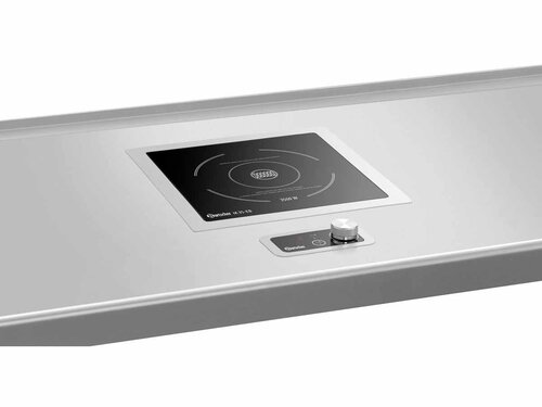 Bartscher IK 35-EB Induktionskocher, 1 Kochstelle,  240 mm, 3,5 kW, Einbaugert, BTH 370 x 390 x 118 mm