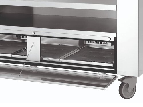 Mobile Kochstation f�r 3 Auftischger�te, Bartscher KST3240 Plus, BTH 1520 x 770 x 1263 mm