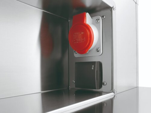 Mobile Kochstation f�r 3 Auftischger�te, Bartscher KST3240 Plus, BTH 1520 x 770 x 1263 mm