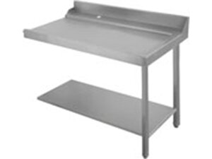 Bartscher Ablauftisch DS-1200R, mit Spritzschutz und...