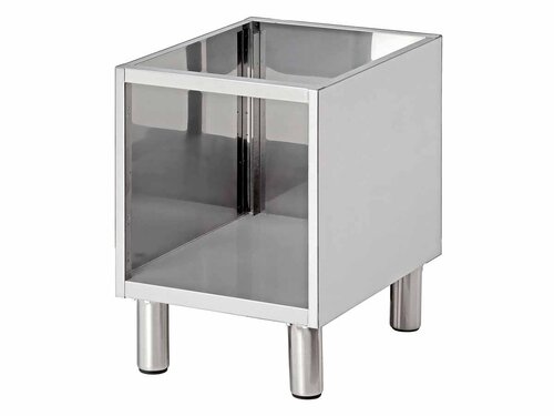 Unterbau offen, 650, B400, CNS, Bartscher, BTH 400 x 535 x 560 mm