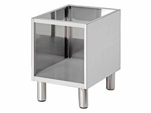 Unterbau offen, 650, B400, CNS, Bartscher, BTH 400 x 535...