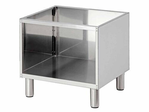 Unterbau offen, 650, B600, CNS, Bartscher, BTH 600 x 535 x 560 mm