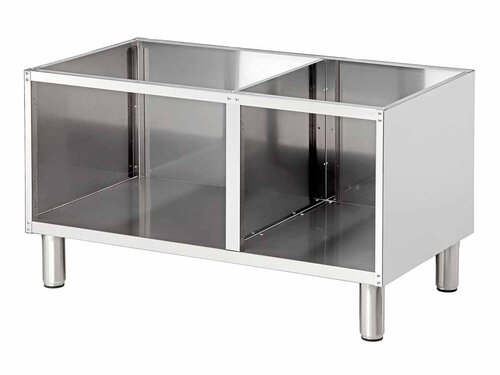 Unterbau offen, 650, B1000, CNS, Bartscher, BTH 1000 x 535 x 560 mm