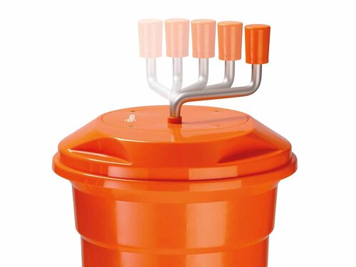 Bartscher K1-12L Salatschleuder mit Kurbelantrieb, Inhalt 12 Liter