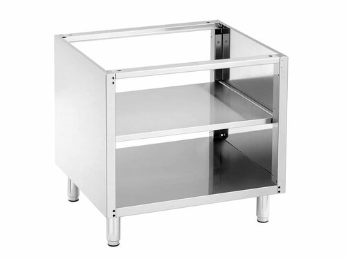 Unterbau offen, 600, B800, ZB, CNS, Bartscher, BTH 800 x 550 x 580 mm