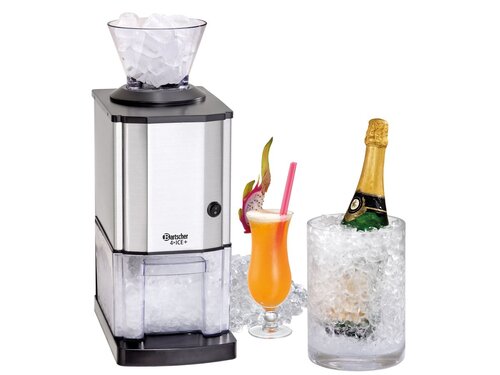 Bartscher Eiscrusher 4ICE+, 15 kg/h, 1,75 kg Behlter, BTH 1720 x 290 x 460 mm