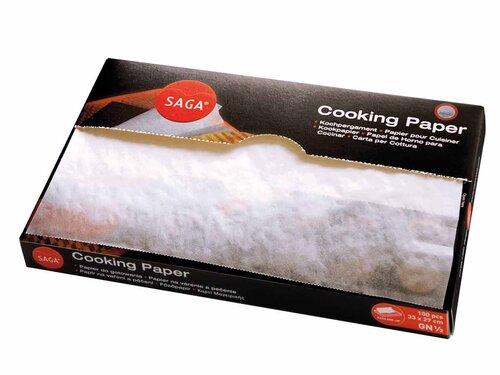 Bartscher Kochpergament 1/2 GN, 12x 100 Stck, BTH 357 x 295 x 179 mm