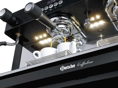 Bartscher Siebtrgermaschine Coffeeline B20 mit 2 Brhgruppen