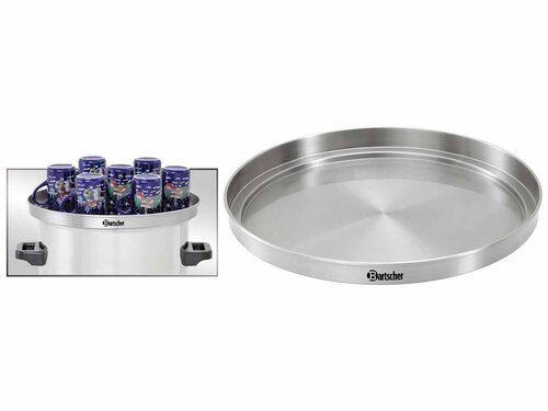 Warmhaltedeckel zu 200057/A200052, Bartscher, BTH 395 x 395 x 40 mm