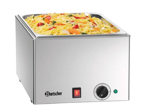 Bartscher 111-150 Bain Marie, 1 Becken GN 1/1, 150 mm Tiefe, Tischger�t, BTH 338 x 540 x 248 mm
