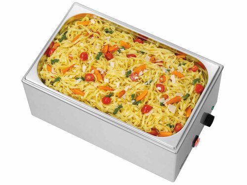 Bartscher 111-150 Bain Marie, 1 Becken GN 1/1, 150 mm Tiefe, Tischger�t, BTH 338 x 540 x 248 mm