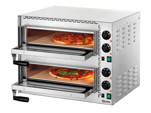 Pizzabackofen Mini Plus 2, Bartscher, BTH 570 x 550 x 475 mm