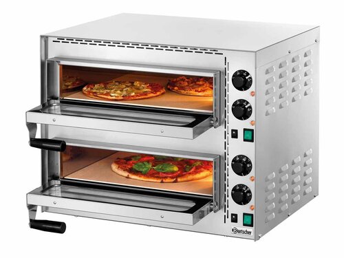 Pizzabackofen Mini Plus 2, Bartscher, BTH 570 x 550 x 475 mm