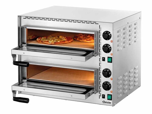Pizzabackofen Mini Plus 2, Bartscher, BTH 570 x 550 x 475 mm
